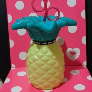 PINK Pineapple Cup New without tags